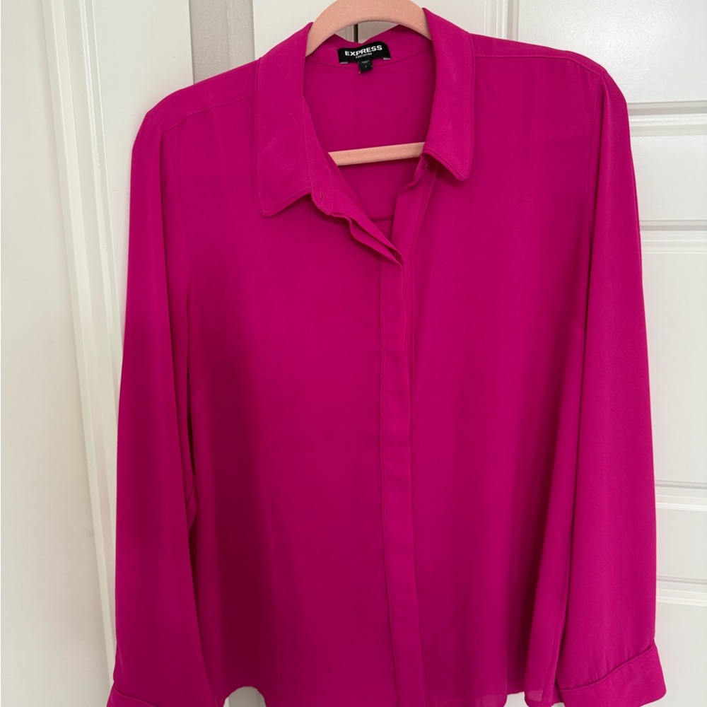 Express Women's Portofino Button Down Blouse